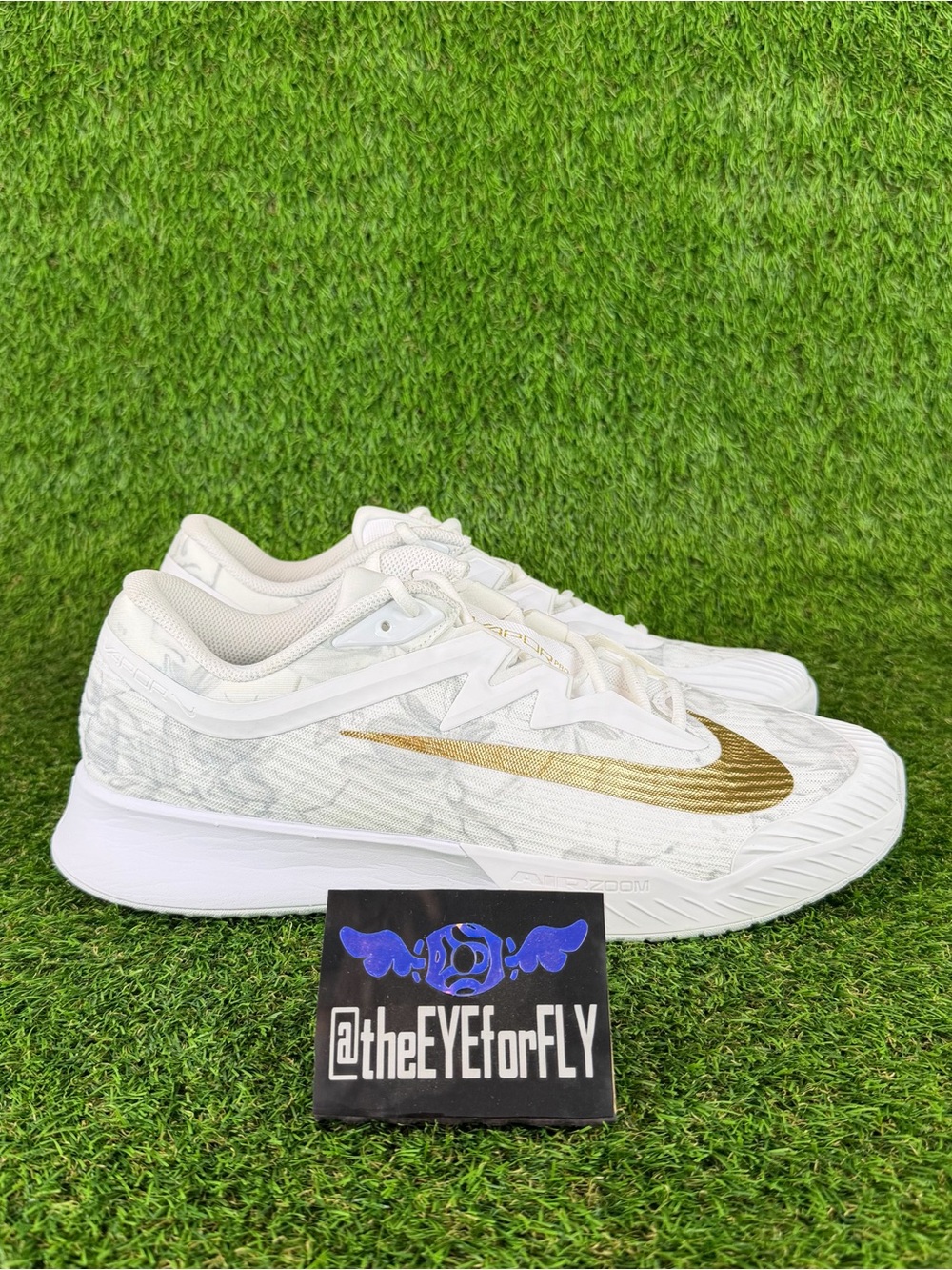 NEW Nike Court Air Zoom Vapor Pro 3 HC White Magnolia HV1485-100 Men’s Size 13
